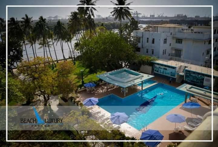 Beach Luxury Hotel Karatschi Exterior foto
