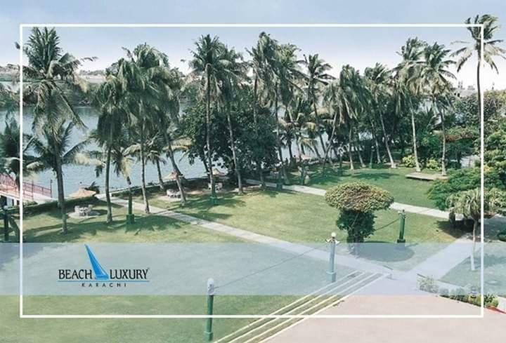Beach Luxury Hotel Karatschi Exterior foto